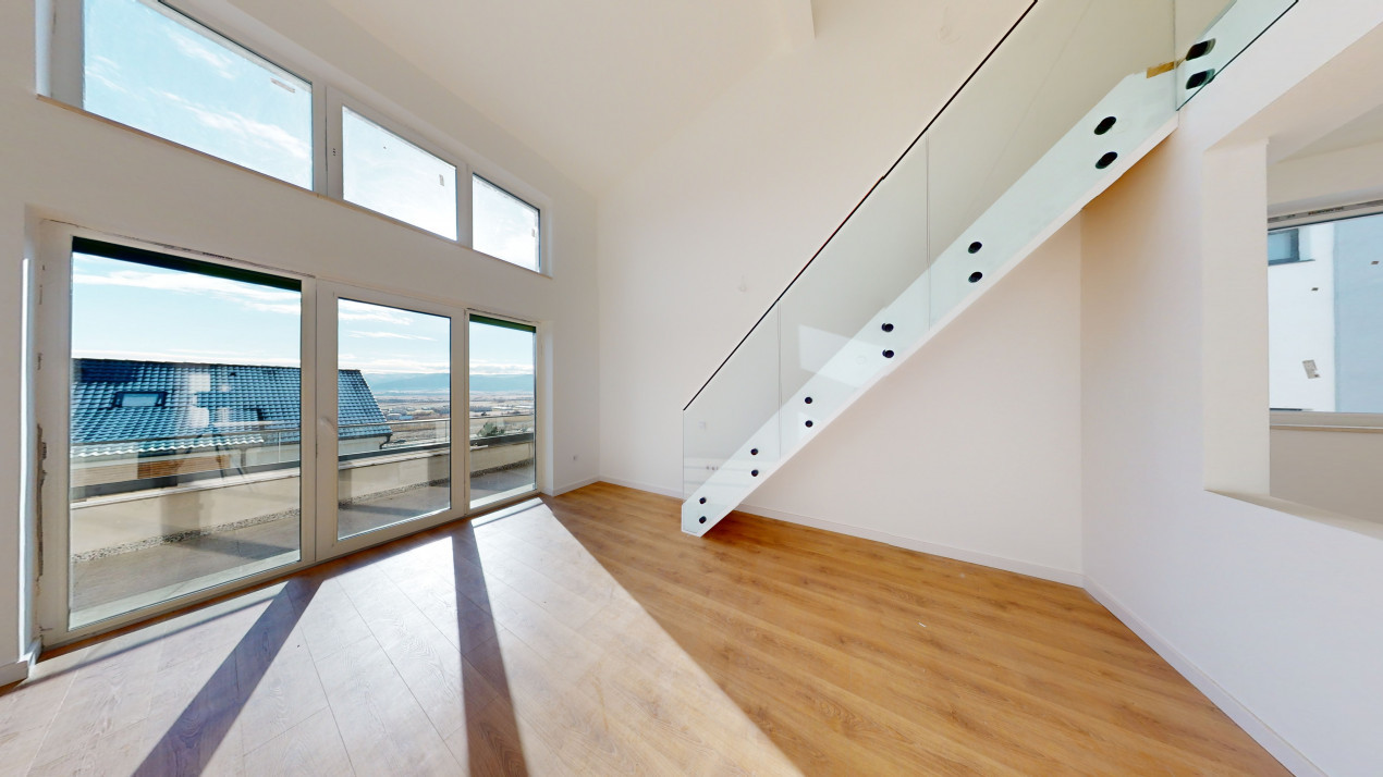 Apartament Tip Penthouse, 3 camere, 2 Niveluri, 100 mpu