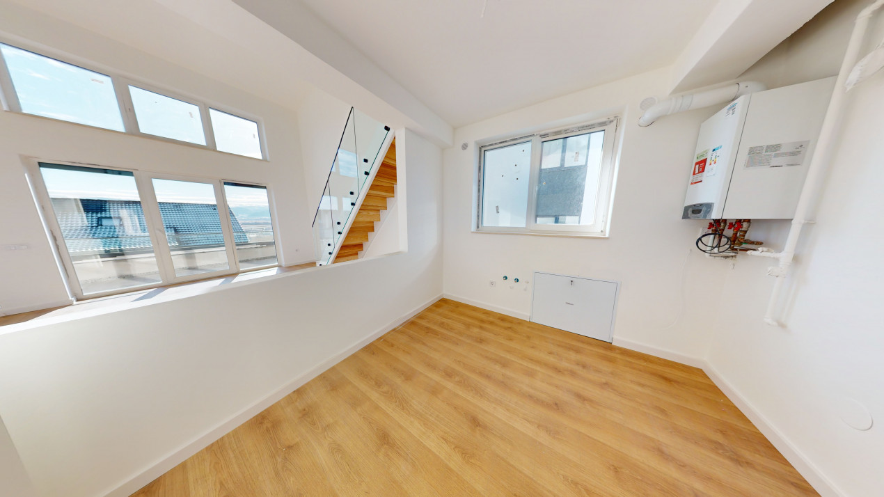 Apartament Tip Penthouse, 3 camere, 2 Niveluri, 100 mpu